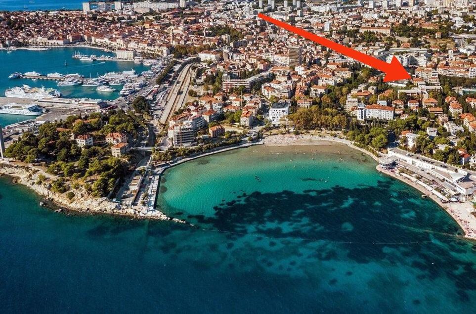 Tera Apartment Near Bacvice Beach And City Centre Split Kültér fotó